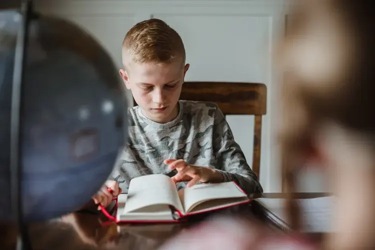 Child reading